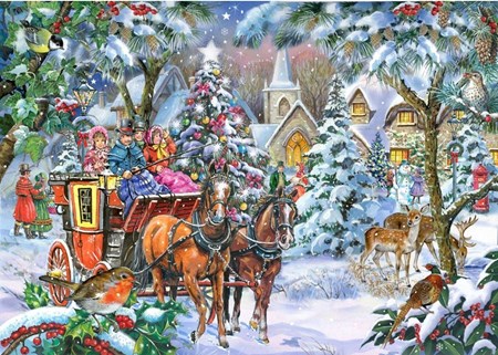 "Coach Party" Puslespill 1000 biter