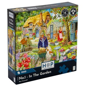 "No.1- In The Garden" Puslespill 1000 biter