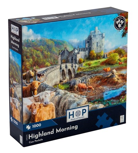 "Highland Morning" Puslespill 1000 biter