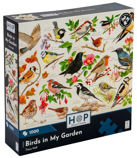 "Birds In My Garden" Puslespill 1000 biter