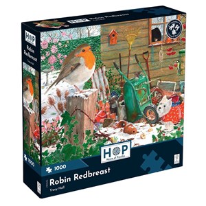 "Robin Redbreast" Puslespill 1000 biter