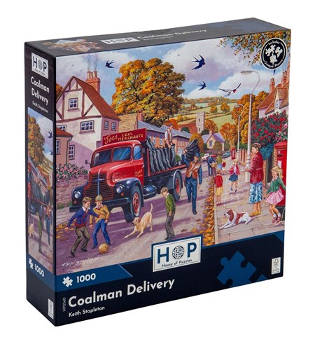 "Coalman Delivery" Puslespill 1000 biter