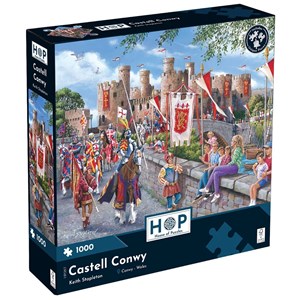 "Castell Conwy" Puslespill 1000 biter