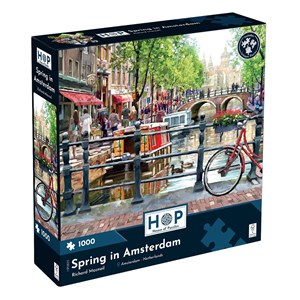 "Spring in Amsterdam" Puslespill 1000 biter