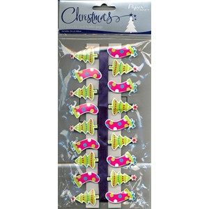 "18 Novelty Card Holder Pegs", incl 2m of Ri