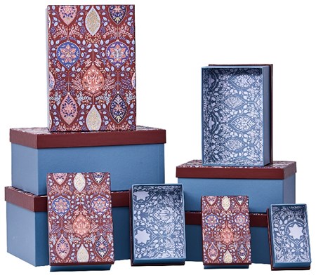 "Nouveau Baubles" Rektangulært eskesett (10)