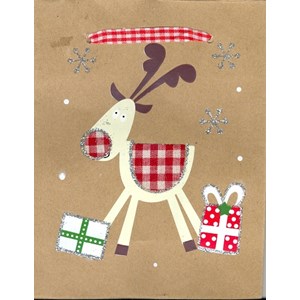 "Reindeer - Craft Bag" Gavepose small