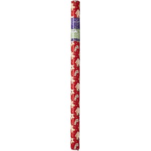 Julepapir "Gingerbread" 3 meter x 0,7 meter (48)