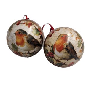 "Nostalgia - Robin" Bauble (32)