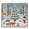 "Winter Animal" Kvadratisk metallboks