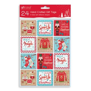"24 Hand Crafted Gift Tags"