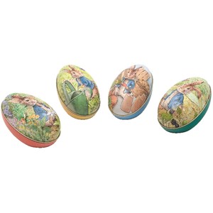 "Peter Rabbit - Medium Eggs" 4 assortert (24)