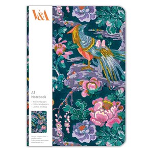 "Green Chinoiserie" A5 Luxury Notebook