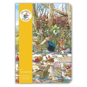 "Picnic Time - Brambly Hedge" A5 Luxury Notebook