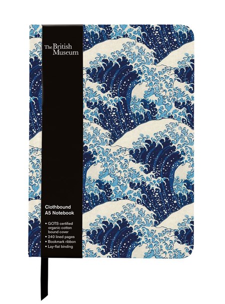 "The Great Wave" Clothbound A5 Journal