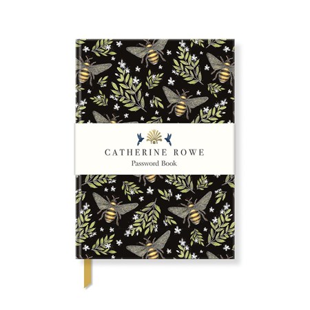 "Honey Bee Pattern" Password Book