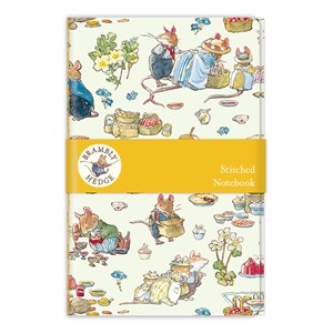 "Spring Picnic" Stitched Notebook