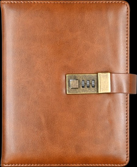 "Brown" Artisan Locking Journal