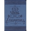 "Be Strong and Courageous" Small Artisan Journal