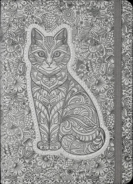 "Cat" Small Artisan Journal