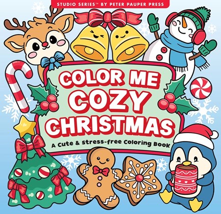 "Color Me Cozy - Christmas" Coloring Book