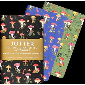 "Mushrooms" Jotter Notebook Sets (3)