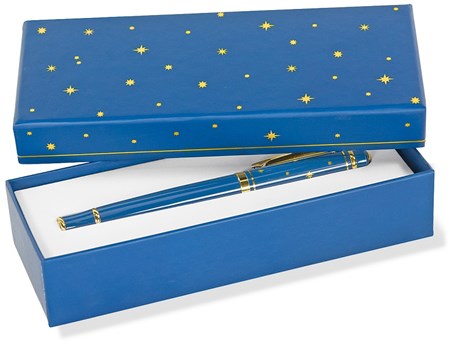"Navy/Gold" Fine Designer Pen
