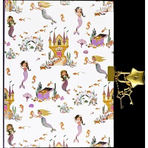 "Mermaid Tales" Locking Journal