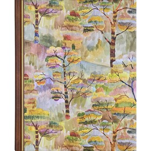 "Watercolor Treescape" Oversize Journal