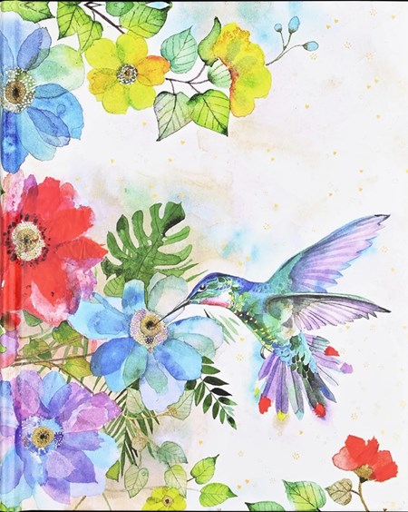 "Hummingbird Garden" Oversize Journal
