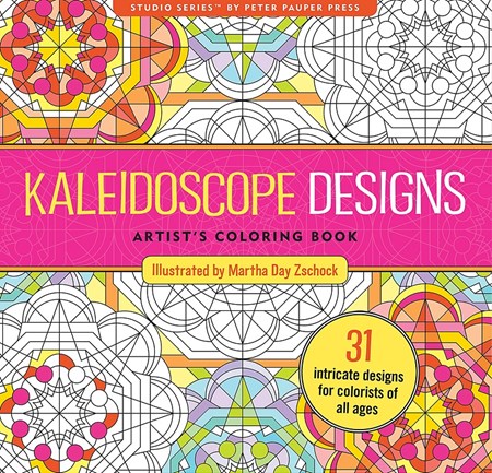 "Kaleidoscope" Artist's Coloring Books