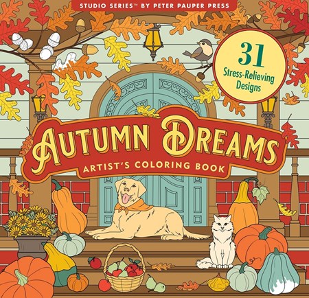 "Autumn Dreams" Colouring Book