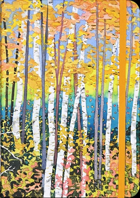 "Aspen Forest" Small Journal